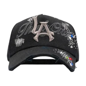 Dandy LA Black Rainbow crystals Hat