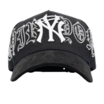 Thirty One Ny Crystals Black White Hat